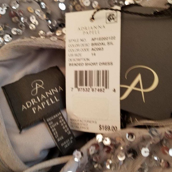 NWT Sequin Cocktail Dress - Picture 6 of 8